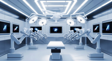 Modern Healthcare and Medical Technology Concept Background.