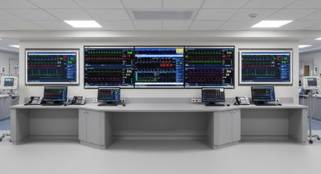 Modern Healthcare and Medical Technology Concept Background.