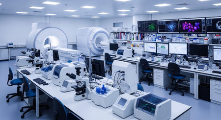 Modern Healthcare and Medical Technology Concept Background.