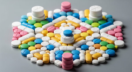 Modern Healthcare and Medical Technology Concept Background.
