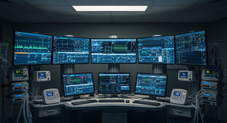 Modern Healthcare and Medical Technology Concept Background.