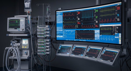 Modern Healthcare and Medical Technology Concept Background.