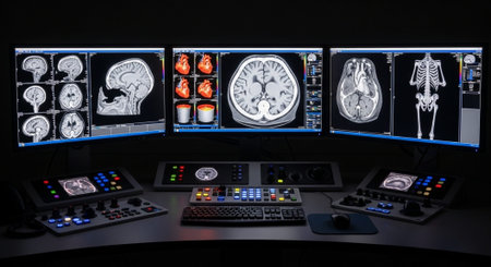 Modern Healthcare and Medical Technology Concept Background.