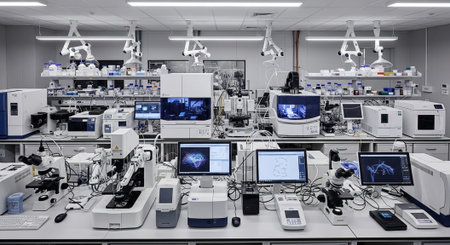 Modern Healthcare and Medical Technology Concept Background.