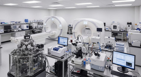 Modern Healthcare and Medical Technology Concept Background.