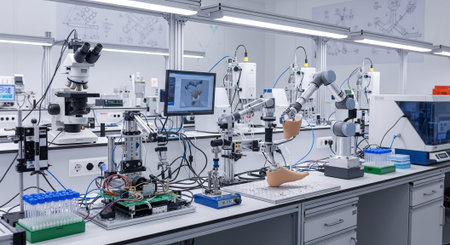 Modern Healthcare and Medical Technology Concept Background.