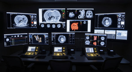 Modern Healthcare and Medical Technology Concept Background.