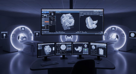 Modern Healthcare and Medical Technology Concept Background.