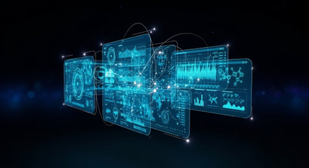 Modern Healthcare and Medical Technology Concept Background.