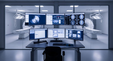 Modern Healthcare and Medical Technology Concept Background.