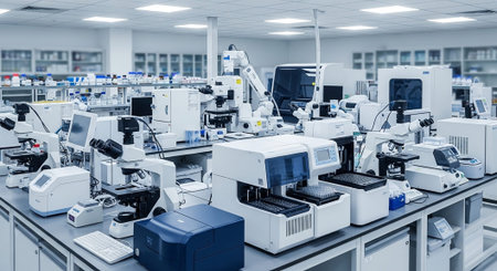 Modern Healthcare and Medical Technology Concept Background.