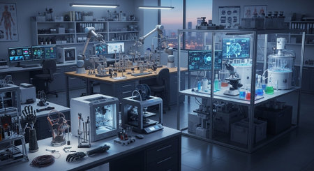 Modern Healthcare and Medical Technology Concept Background.