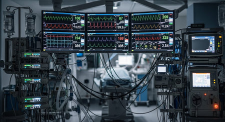 Modern Healthcare and Medical Technology Concept Background.