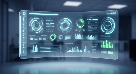 Modern Healthcare and Medical Technology Concept Background.