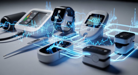 Modern Healthcare and Medical Technology Concept Background.