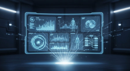 Modern Healthcare and Medical Technology Concept Background.
