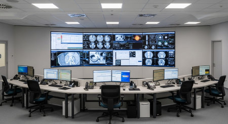 Modern Healthcare and Medical Technology Concept Background.