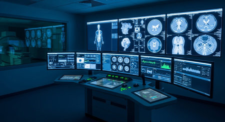 Modern Healthcare and Medical Technology Concept Background.