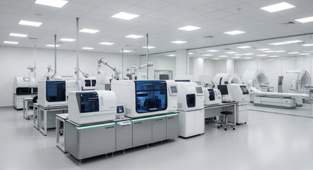 Modern Healthcare and Medical Technology Concept Background.