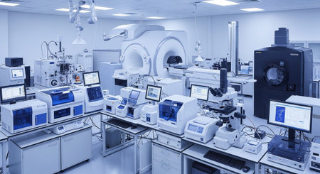 Modern Healthcare and Medical Technology Concept Background.