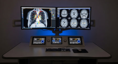 Modern Healthcare and Medical Technology Concept Background.