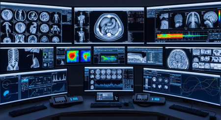 Modern Healthcare and Medical Technology Concept Background.