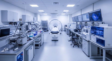 Modern Healthcare and Medical Technology Concept Background.