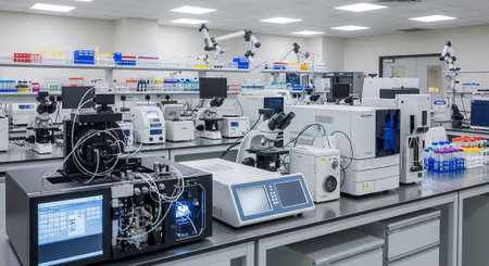 Modern Healthcare and Medical Technology Concept Background.