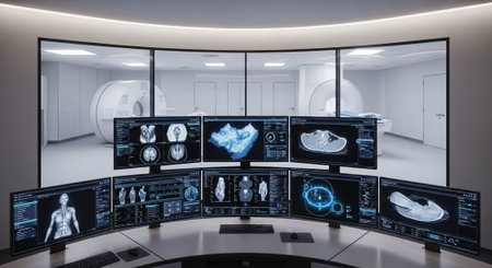 Modern Healthcare and Medical Technology Concept Background.