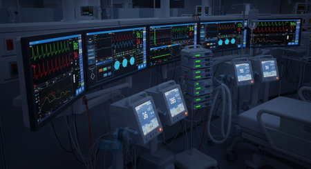 Modern Healthcare and Medical Technology Concept Background.