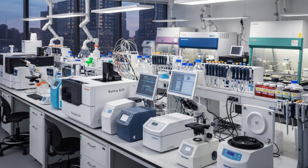 Modern Healthcare and Medical Technology Concept Background.