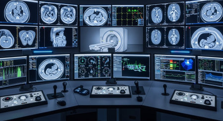 Modern Healthcare and Medical Technology Concept Background.