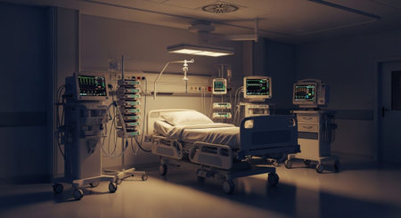 Modern Healthcare and Medical Technology Concept Background.