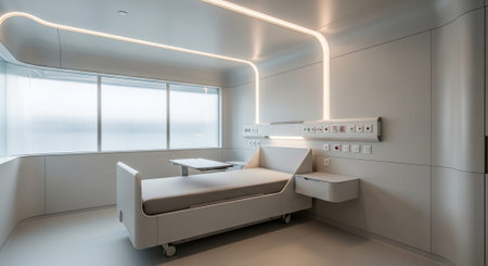 Modern Healthcare and Medical Technology Concept Background.