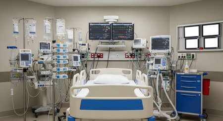 Modern Healthcare and Medical Technology Concept Background.
