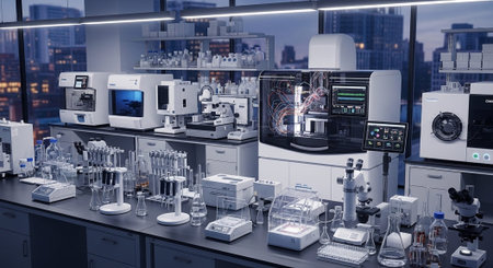 Modern Healthcare and Medical Technology Concept Background.