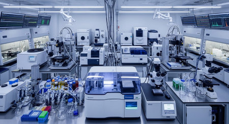 Modern Healthcare and Medical Technology Concept Background.