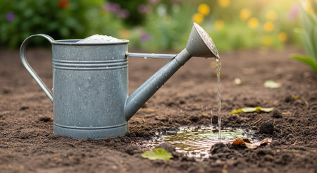 Colorful Garden Nature and Organic Farming Background.