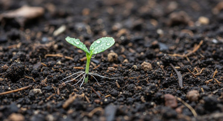 Colorful Garden Nature and Organic Farming Background.