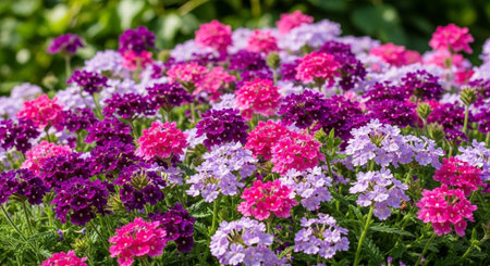 Colorful Garden Nature and Organic Farming Background.