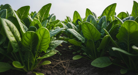 Colorful Garden Nature and Organic Farming Background.