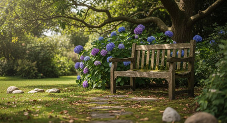 Colorful Garden Nature and Organic Farming Background.