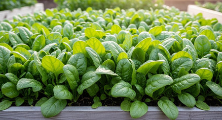 Colorful Garden Nature and Organic Farming Background.