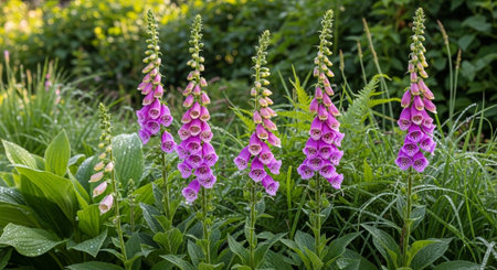 Colorful Garden Nature and Organic Farming Background.