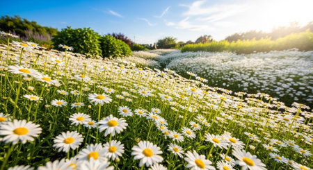 Colorful Garden Nature and Organic Farming Background.