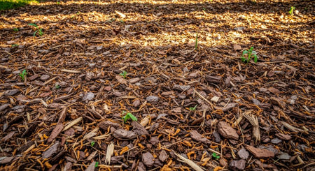 Colorful Garden Nature and Organic Farming Background.