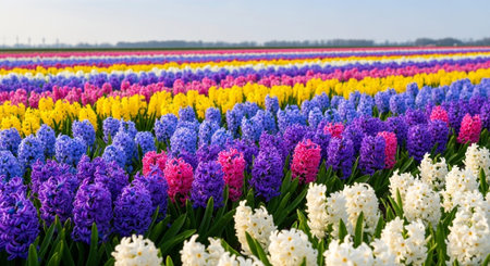 Colorful Garden Nature and Organic Farming Background.