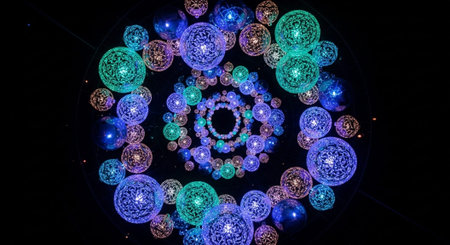 Premium Abstract Background Collection with Light Effects Seasonal Elements and Creative Designs.