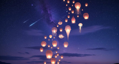 Premium Abstract Background Collection with Light Effects Seasonal Elements and Creative Designs.