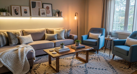 Modern Luxury Interior Design Background Collection.